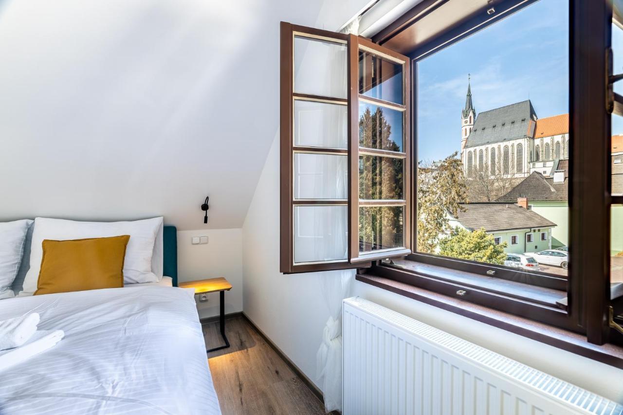 Český Krumlov Residence Wurmfeld - Rodinny Apartman S 3 Loznicemi מראה חיצוני תמונה